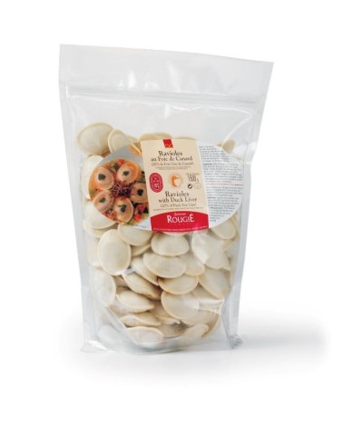 RAVIOLI FOIE CANARD ROUGIE B. 150 U/1.5KG.