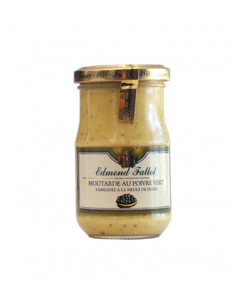 MOSTAZA DIJON PIMIENTA VERDE ED FALLOT 210GR