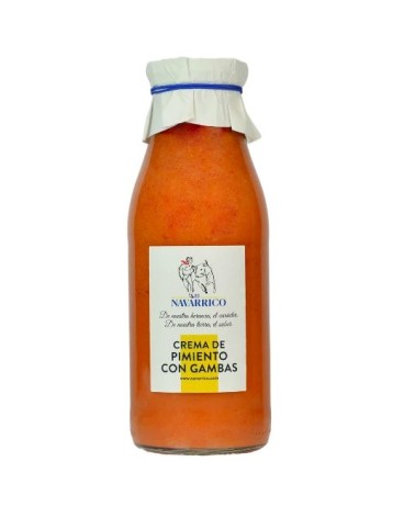 NAVARRICO CREMA PIMIENTOS CON GAMBAS 470/445