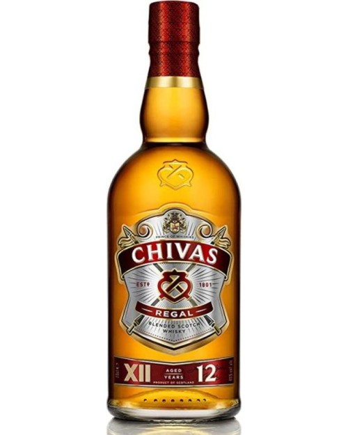 WHISKY CHIVAS 12 AÑOS 70CL
