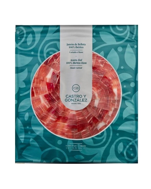 JAMON IB. CASTRO BELLOTA 75% S.100G