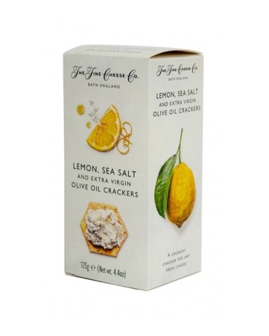 FINE CHEESE CRACKERS LIMON, SAL Y ACEITE 125GR