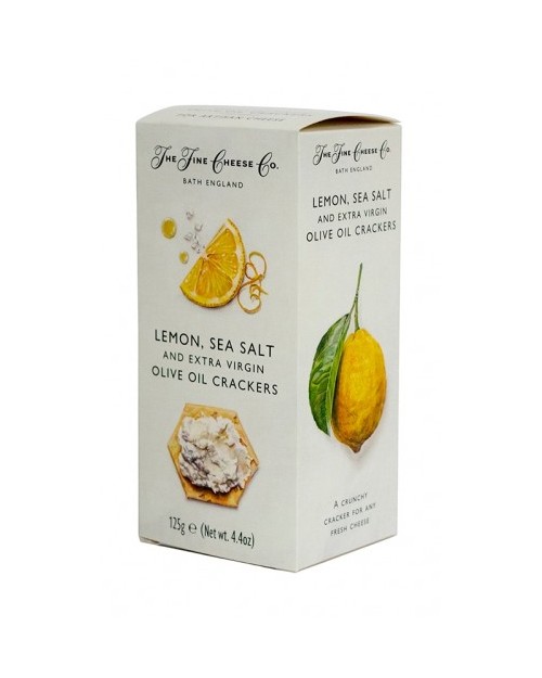 FINE CHEESE CRACKERS LIMON, SAL Y ACEITE 125GR