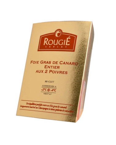 FOIE GRAS CANARD ENTIER 2PIM CHAMPAGNE TERRINA 180