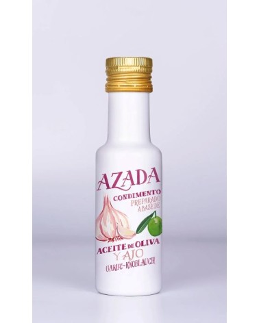 ACEITE OLIVA ARBEQUINA Y AJO AZADA 100ML