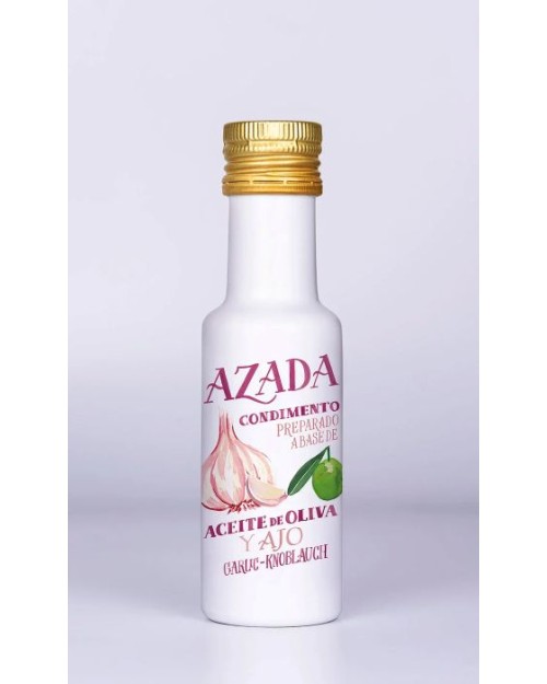 ACEITE OLIVA ARBEQUINA Y AJO AZADA 100ML