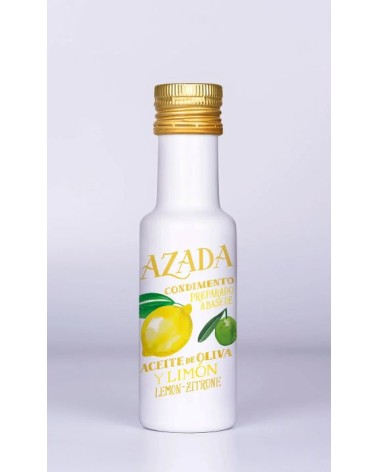 ACEITE OLIVA ARBEQUINA Y LIMON AZADA 100ML
