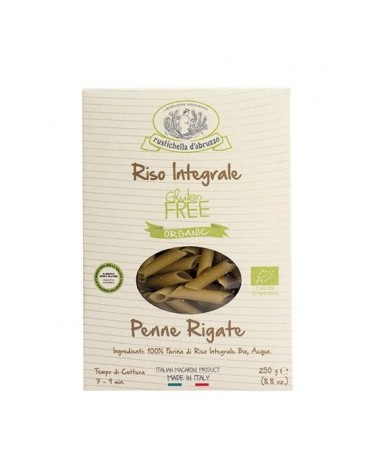 PENNE RIGATE DI RISO SIN GLUTEN BIO RUSTICHELLA 25