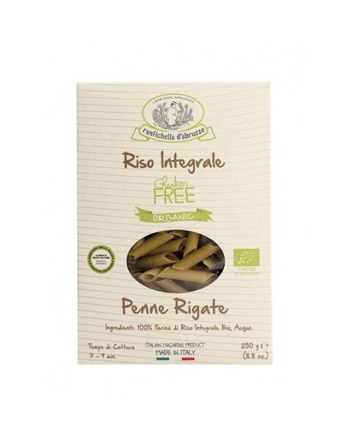 PENNE RIGATE DI RISO SIN GLUTEN BIO RUSTICHELLA 25