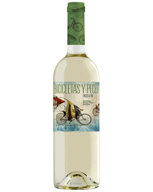 VINO BLANCO BICICLETAS Y PECES VERDEJO 75CL