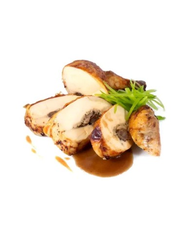MUSLO PULARDA RELLENA DE BOLETUS Y FOIE