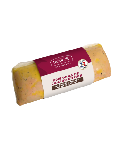 FOIE GRAS PATO ENTIER PIMIENTA MADAGASCAR 500G