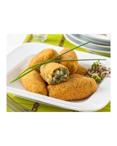 CROQUETAS DE ESPINACAS CON PIÑONES