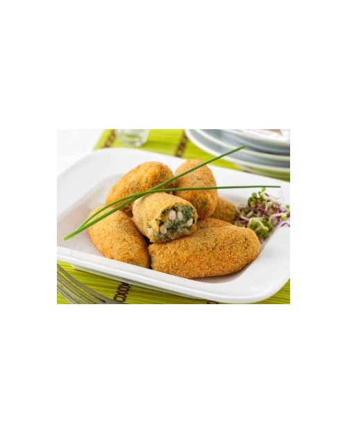 CROQUETAS DE ESPINACAS CON PIÑONES