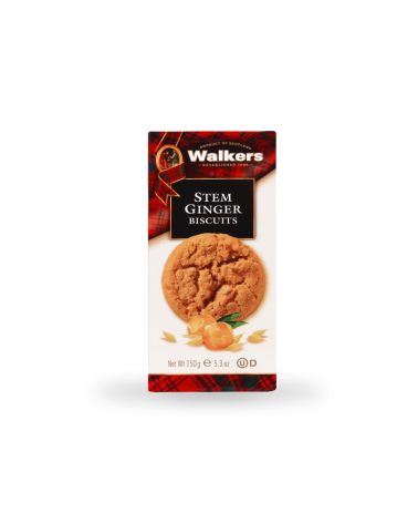 WALKERS STEAM GINGER BISCUITS 150G