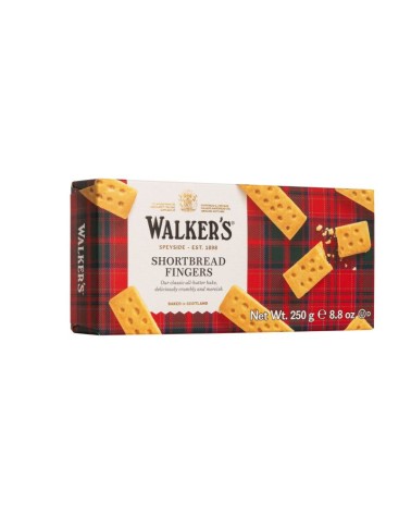WALKERS SHORTBREAD FINGERS 250G