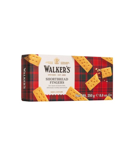 WALKERS SHORTBREAD FINGERS 250G