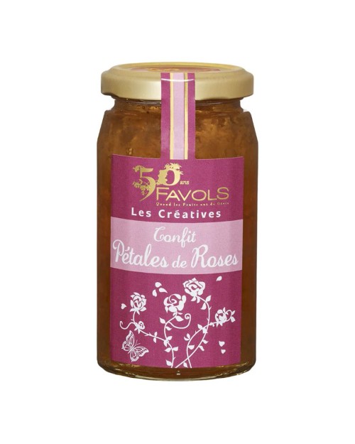 FAVOLS CONFITURA DE PÉTALOS DE ROSAS 270G
