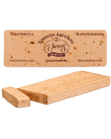 TURRONS VICENS TURRÓN BLANDO DE ALMENDRA 300G