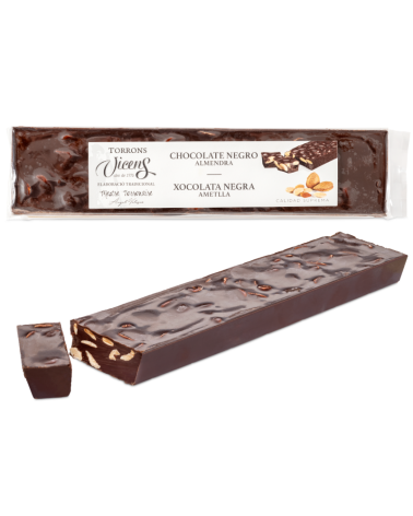 TORRONS VICENS CHOCOLATE BITTER ALMENDRA 300G