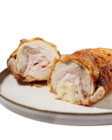 POLLO RELLENO DE JAMÓN YORK Y QUESO 3,4Kg Aprox.