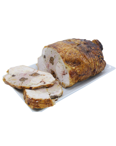 PAVO RELLENO DE FOIE,OREJONES Y TURRÓN 6,2kg