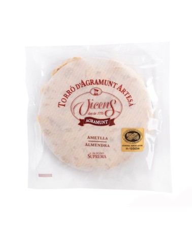 TORRONS VICENS TORTA ARTESANA DE AVELLANA 200G