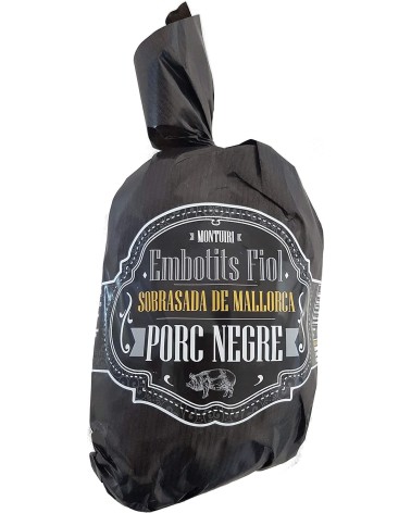 EMBOTITS MONTUIRI SOBRASADA PORC NEGRE 400G APROX.