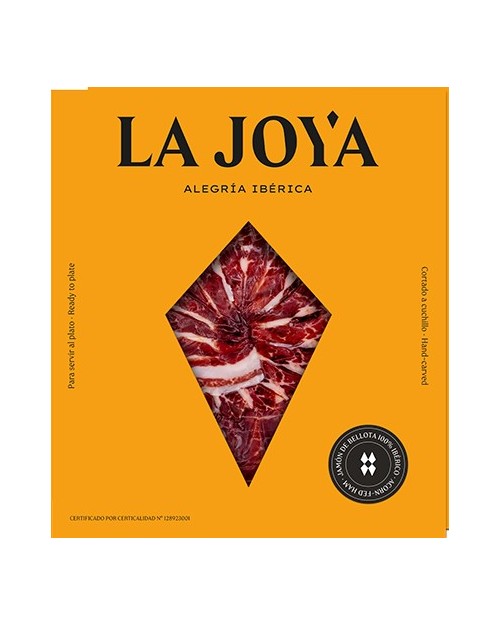 LA JOYA JAMÓN DE BELLOTA 100% IBÉRICO 90G