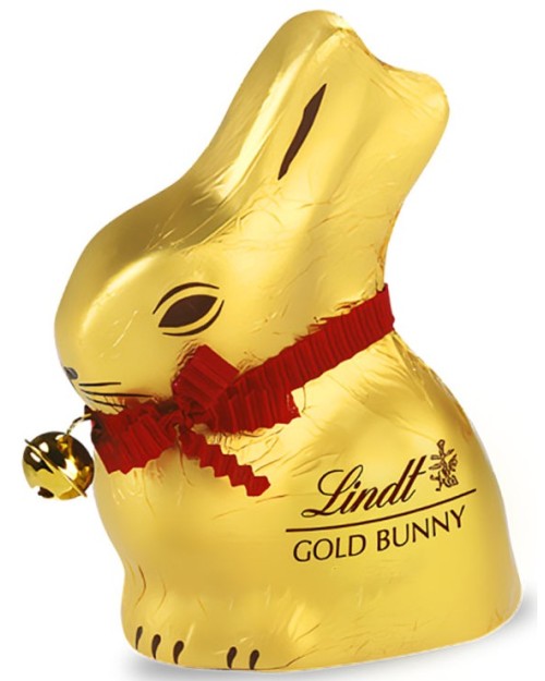 LINDT CONEJO DE CHOCOLATE PASCUA 100G