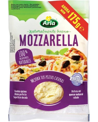 ARLA MOZZARELLA RALLADA 175G