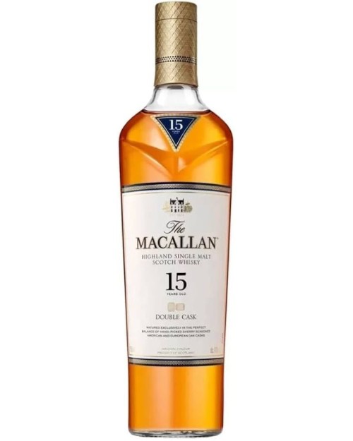 THE MACALLAN WHISKY DOBLE CASK 15 AÑOS 70CL