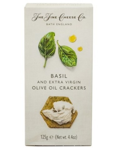 THE FINE CHEESE CRACKERS ALBAHACA Y ACEITE 125G