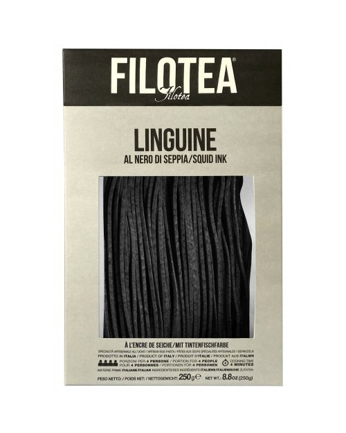FILOTEA LINGUINE AL NERO DI SEPIA 250G