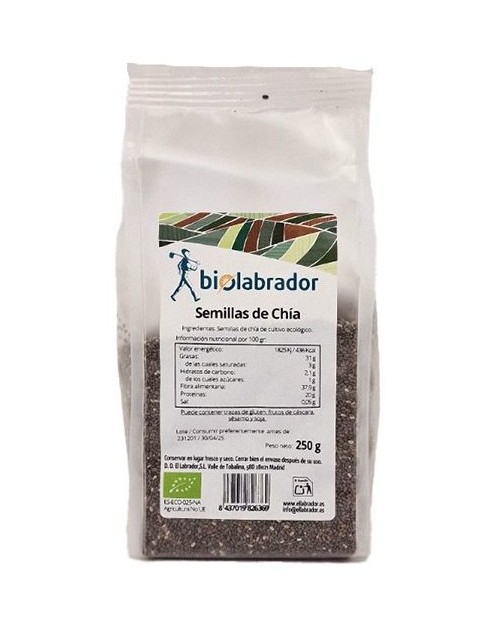 BIOLABRADOR SEMILLAS DE CHÍA 250G