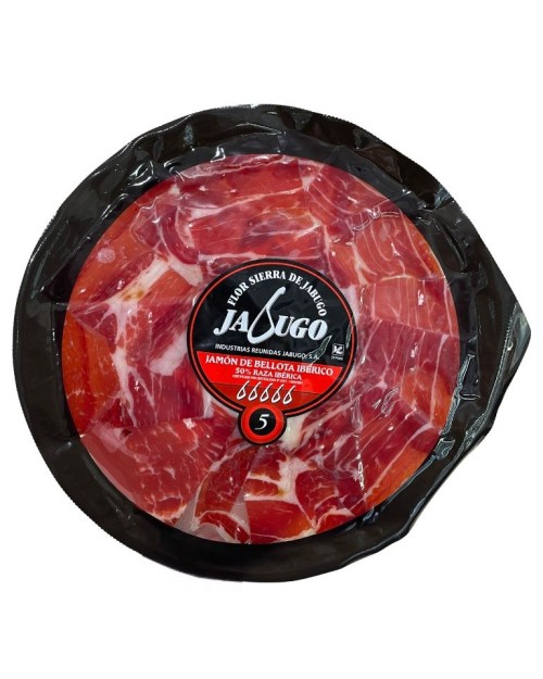FLOR DE JABUGO PLATO DE JAMÓN DE BELLOTA 100G