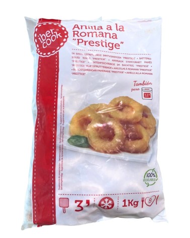 IBERCOOK ANILLA DE CALAMAR A LA ROMANA 1KG
