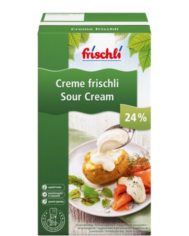 FRISCHLI CREMA AGRIA ESPESA 24% 1L