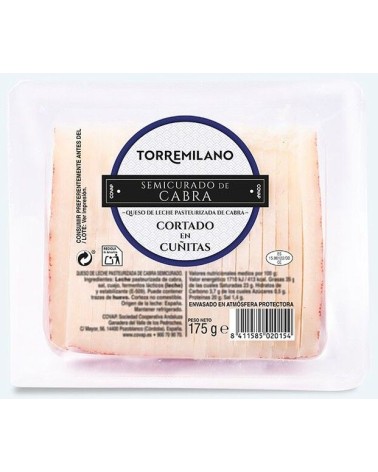 TORREMILANO QUESO CABRA SEMI CUÑA 175G
