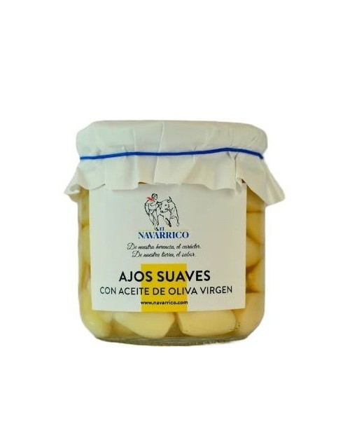 EL NAVARRICO AJO SUAVE CON ACEITE DE OLIVA 314/290G