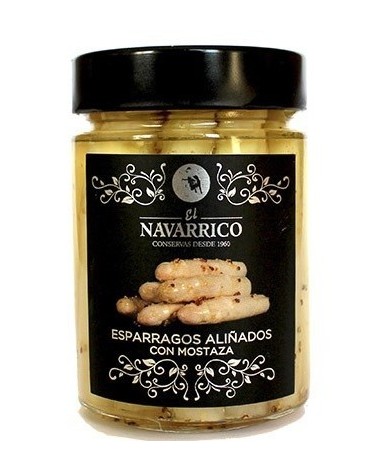 EL NAVARRICO ESPÁRRAGO ALIÑADO CON MOSTAZA 314ML