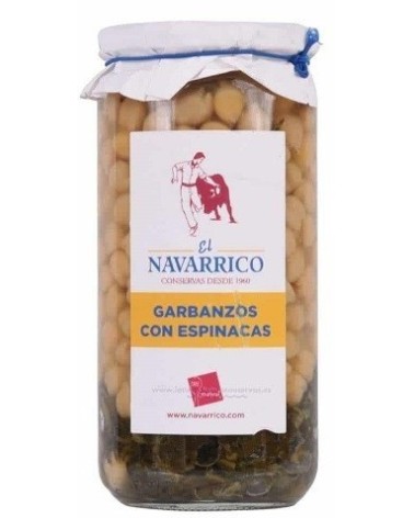 EL NAVARRICO GARBANZO CON ESPINACAS 720ML