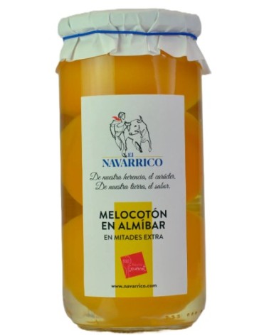 EL NAVARRICO MELOCOTÓN EN ALMÍBAR EXTRA 720G
