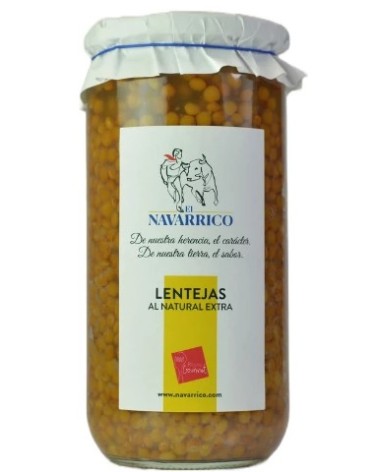 EL NAVARRICO LENTEJAS AL NATURAL 720/660G