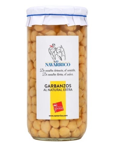 EL NAVARRICO GARBANZO AL NATURAL 720/660G