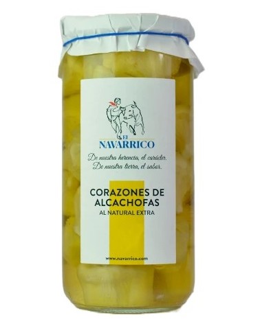 EL NAVARRICO CORAZONES DE ALCACHOFA 720/660G