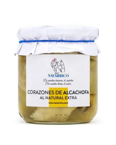 EL NAVARRICO CORAZONES DE ALCACHOFA 8/10 350/325G