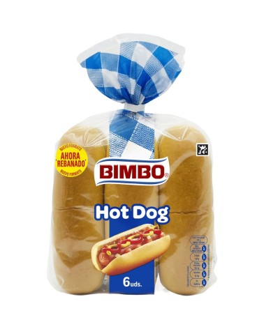BIMBO PAN HOT DOG 6U