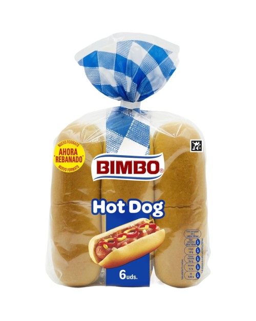 BIMBO PAN HOT DOG 6U