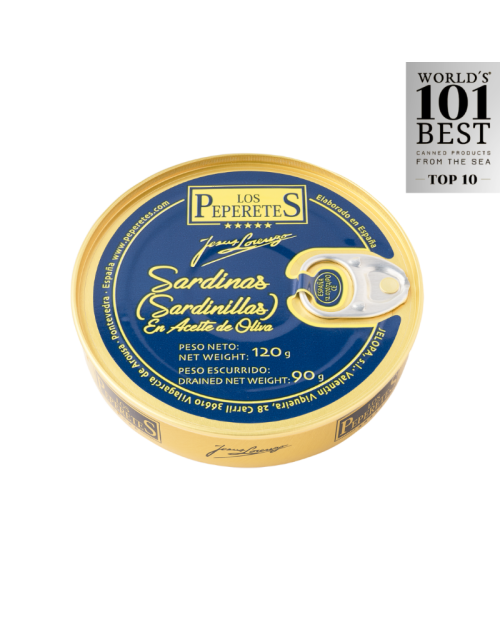LOS PEPERETES SARDINAS EN AOVE 120G